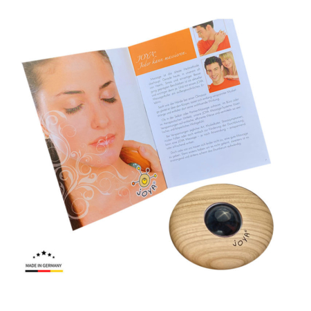 Massageroller Classic Kirschholz mit Dumortierit